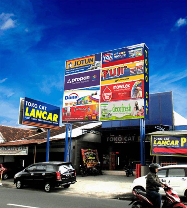 Lokasi - Toko Cat Lancar