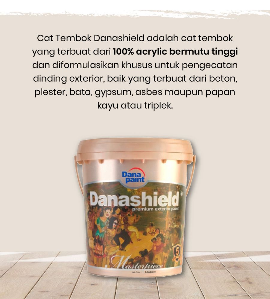  DANAPAINT  DANASHIELD Toko Cat  Lancar